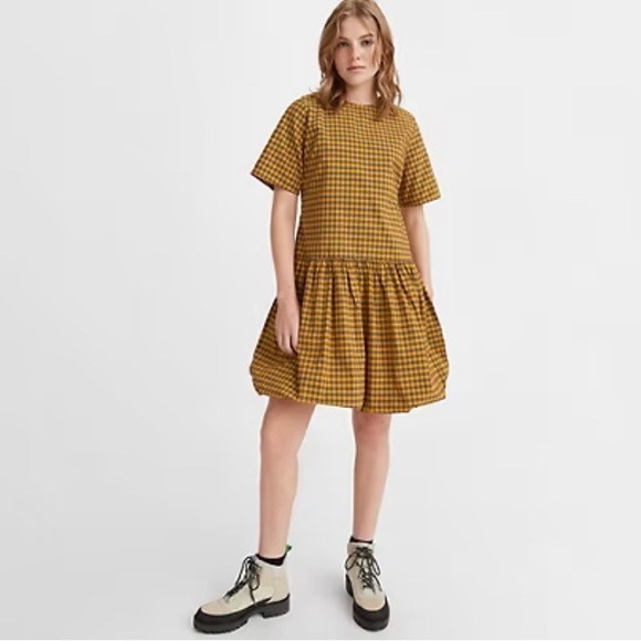 NEW Levi’s Aberdeen Tafetta Dress - Picture 5 of 9